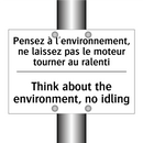 Pensez à l'environnement, ne laissez  /.../ - Think about the environment, no  /.../