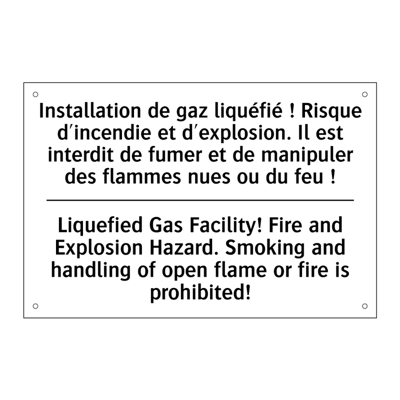 Installation de gaz liquéfié !  /.../ - Liquefied Gas Facility! Fire and  /.../