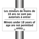 Les mineurs de moins de 18 ans  /.../ - Minors under 18 years of age are  /.../