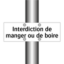 Interdiction de manger ou de boire