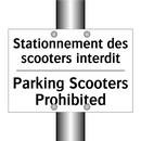 Stationnement des scooters interdit /.../ - Parking Scooters Prohibited