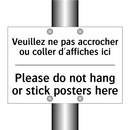 Veuillez ne pas accrocher ou coller  /.../ - Please do not hang or stick posters  /.../