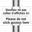 Veuillez ne pas coller d'affiches  /.../ - Please do not stick posters here /.../