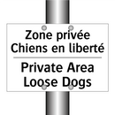 Zone privée Chiens en liberté - Private Area Loose Dogs