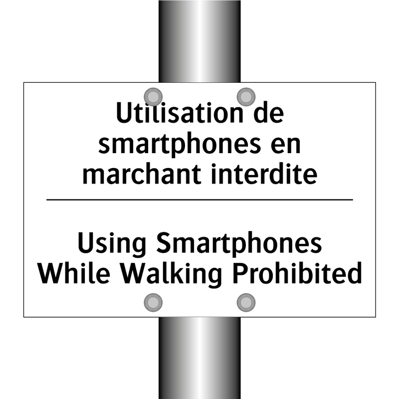 Utilisation de smartphones en  /.../ - Using Smartphones While Walking  /.../