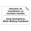 Utilisation de smartphones en  /.../ - Using Smartphones While Walking  /.../