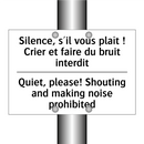 Silence, s'il vous plaît ! Crier  /.../ - Quiet, please! Shouting and making  /.../