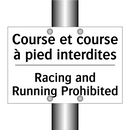 Course et course à pied interdites /.../ - Racing and Running Prohibited