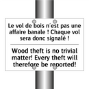 Le vol de bois n'est pas une affaire  /.../ - Wood theft is no trivial matter!  /.../