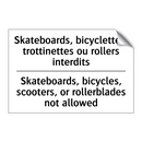 Skateboards, bicyclettes, trottinettes  /.../ - Skateboards, bicycles, scooters,  /.../