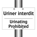 Uriner interdit - Urinating Prohibited