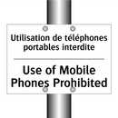 Utilisation de téléphones portables  /.../ - Use of Mobile Phones Prohibited /.../