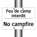 Feu de camp interdit - No campfire