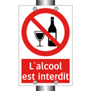 L'alcool est interdit