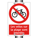 Les vélos sur la plage sont interdits