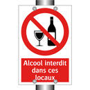 Alcool interdit dans ces locaux