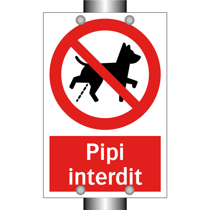 Pipi interdit