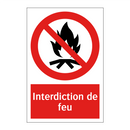 Interdiction de feu
