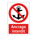 Ancrage interdit