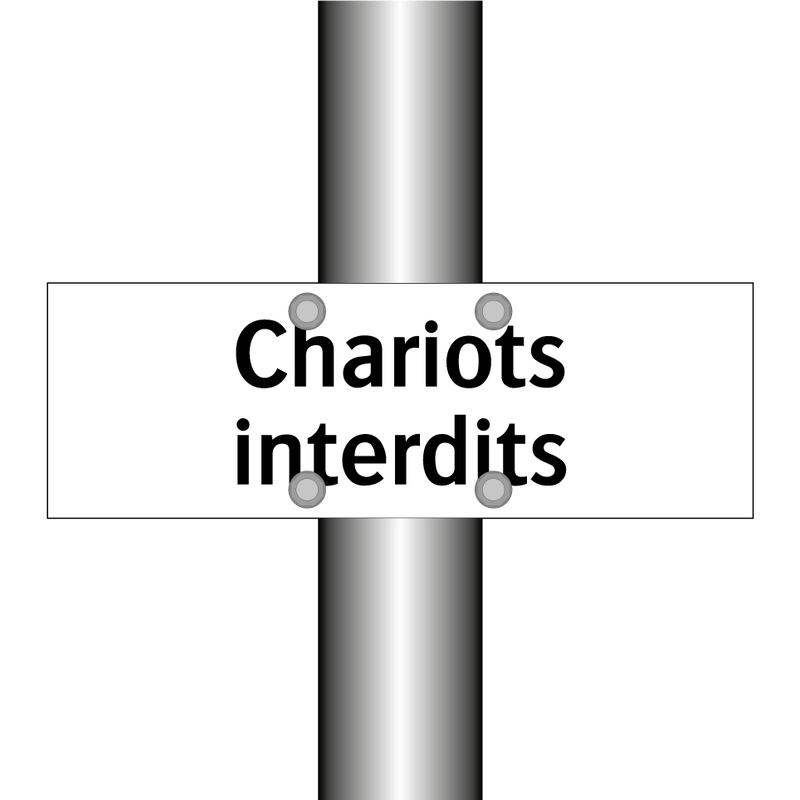 Chariots interdits