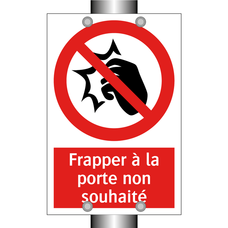Frapper à la porte non souhaité