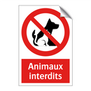 Animaux interdits