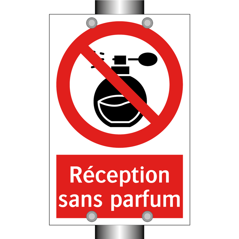 Réception sans parfum