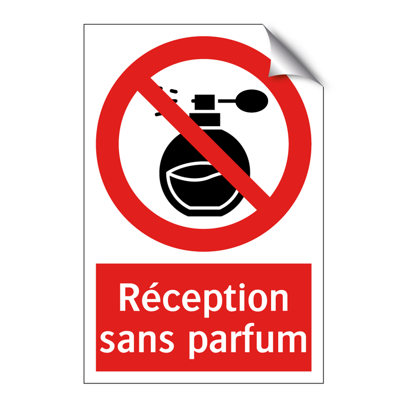 Réception sans parfum