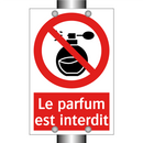 Le parfum est interdit