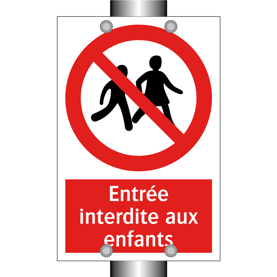 Entrée interdite aux enfants