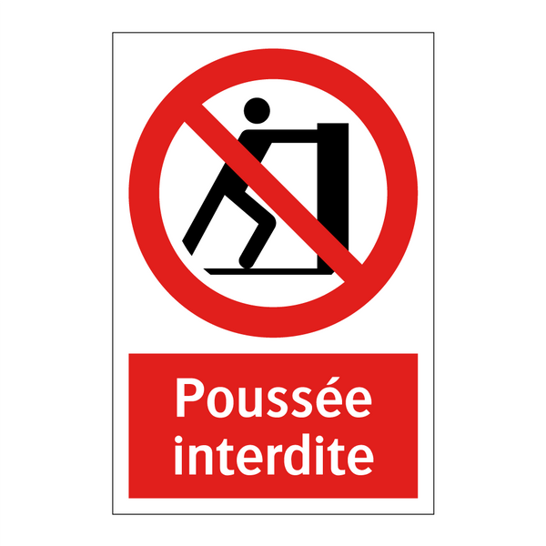 Poussée interdite