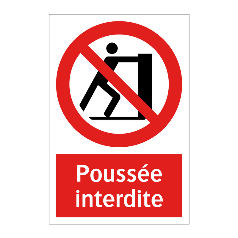 Poussée interdite
