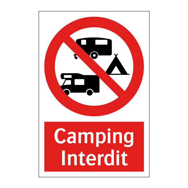 Camping Interdit