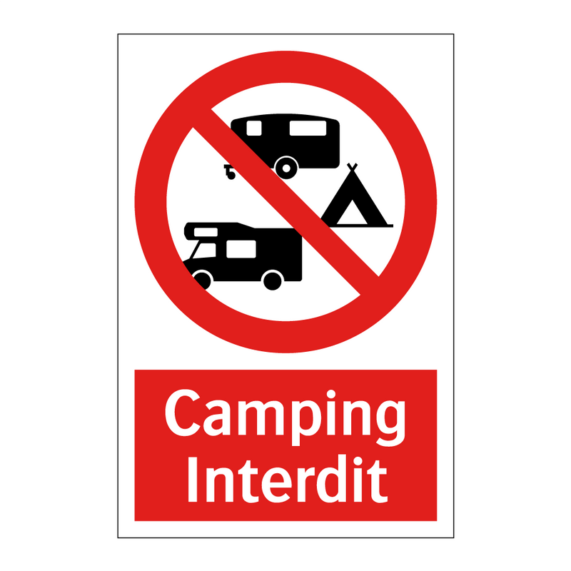Camping Interdit