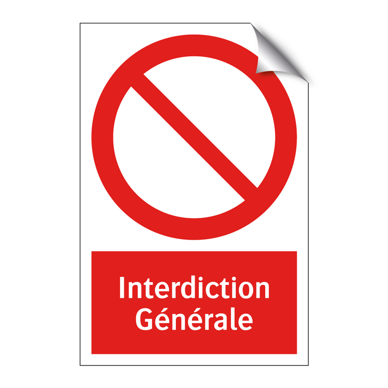 Interdiction Générale
