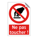 Ne pas toucher !