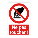 Ne pas toucher !