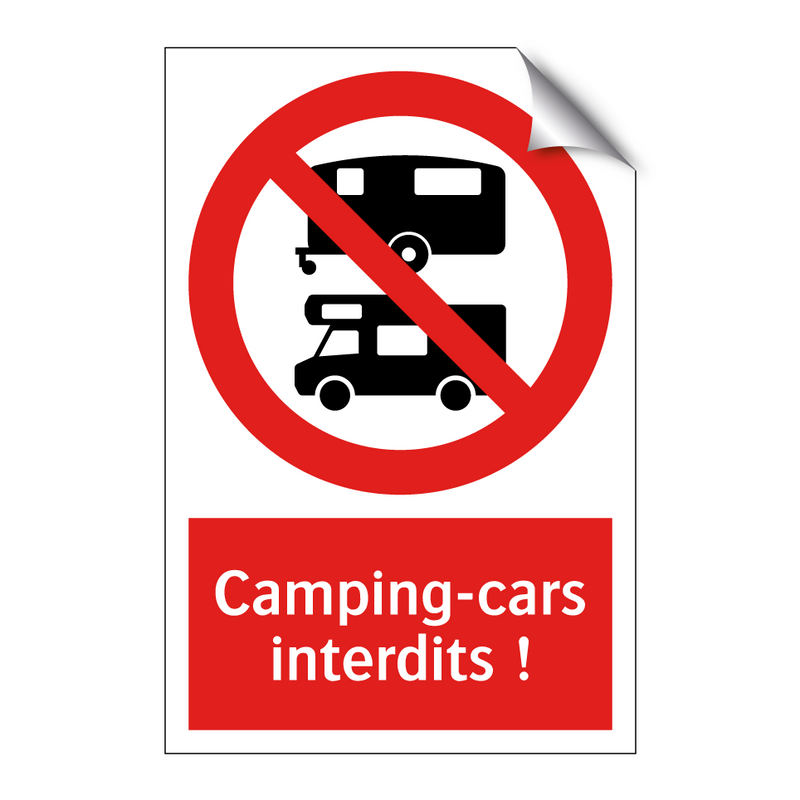 Camping-cars interdits !