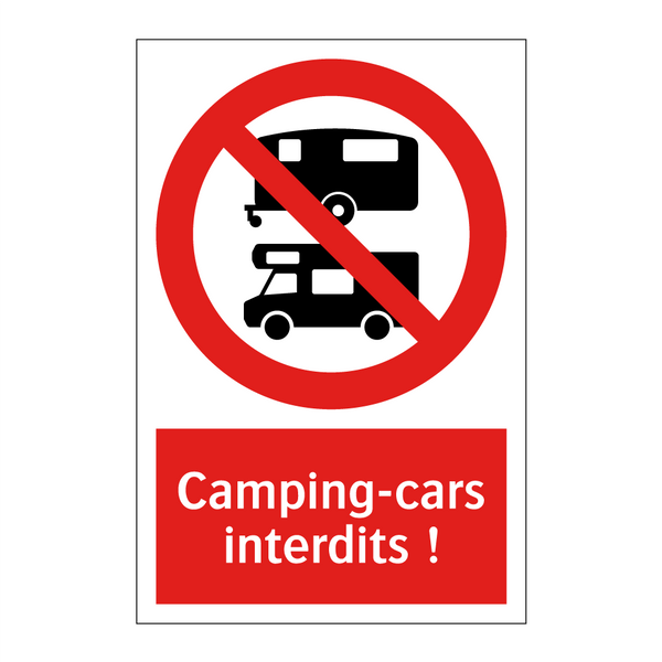 Camping-cars interdits !