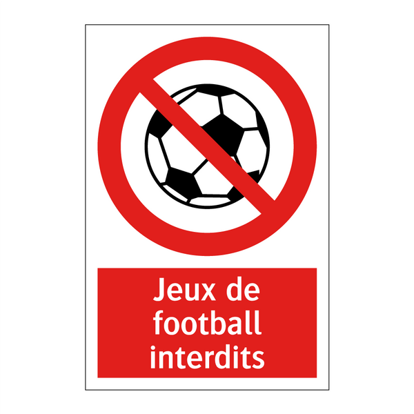 Jeux de football interdits