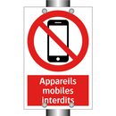 Appareils mobiles interdits