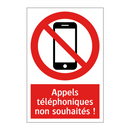 Appels téléphoniques non souhaités !