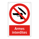 Armes interdites