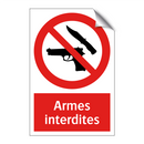 Armes interdites
