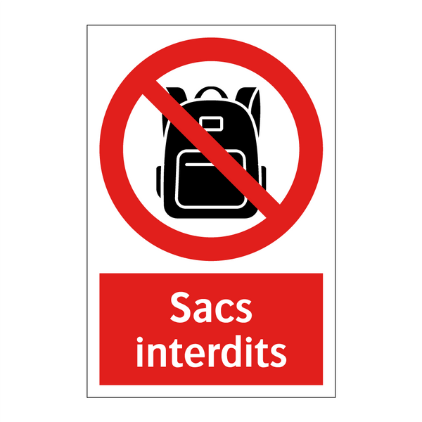 Sacs interdits