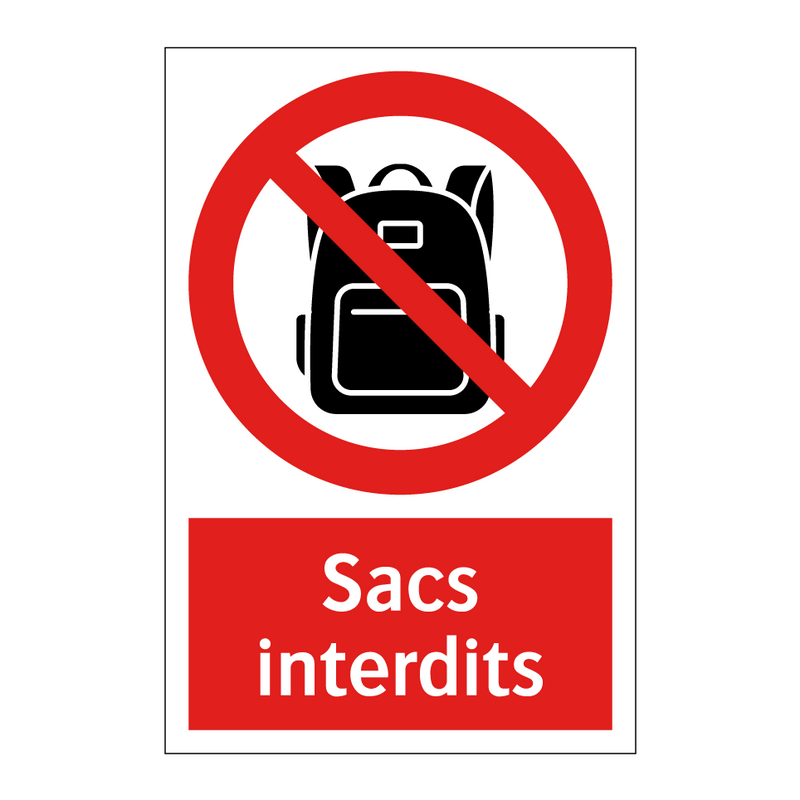 Sacs interdits