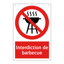 Interdiction de barbecue