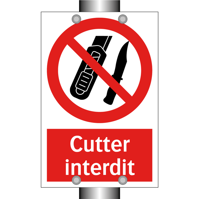 Cutter interdit