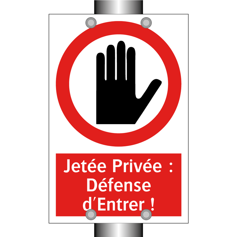 Jetée Privée : Défense d'Entrer !