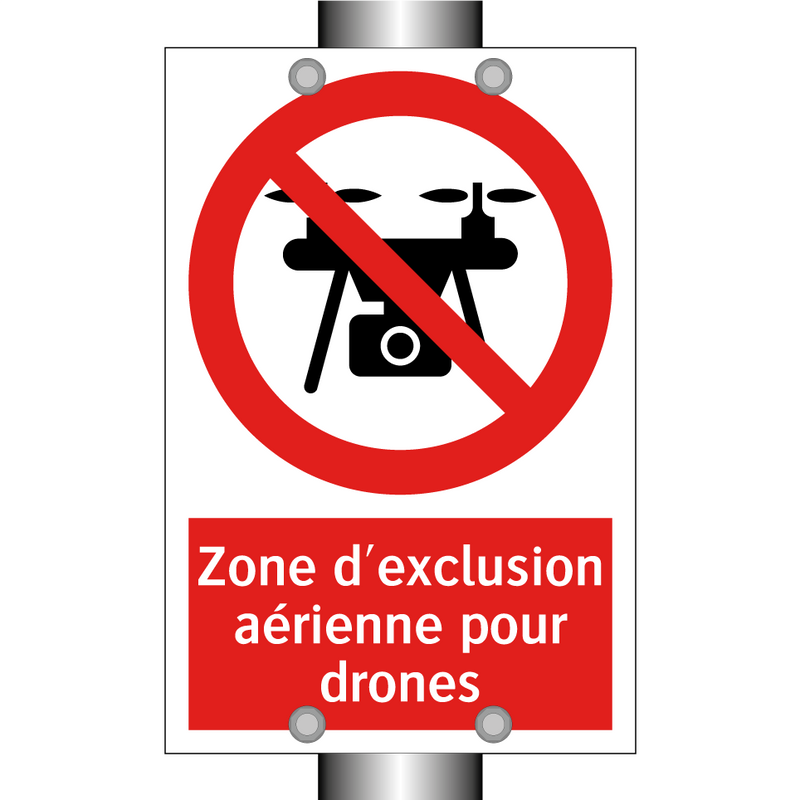 Zone d'exclusion aérienne pour drones